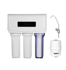 PP / AS การบำบัดน้ำวัสดุระบบ Reverse Osmosis พร้อมจอ LED ชนิดขาว